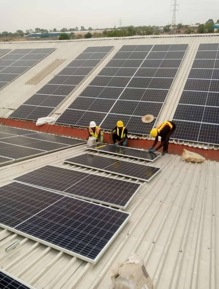 Another view of Froot Multitrade solar array