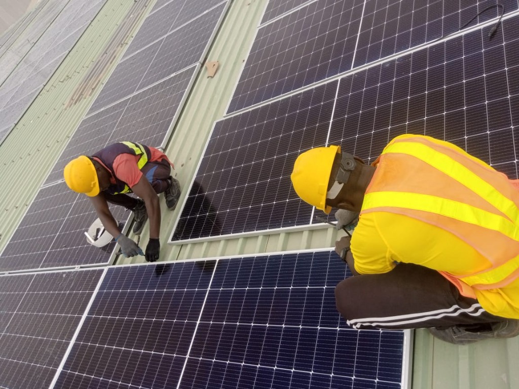 Sacvin Ltd solar array in Kano